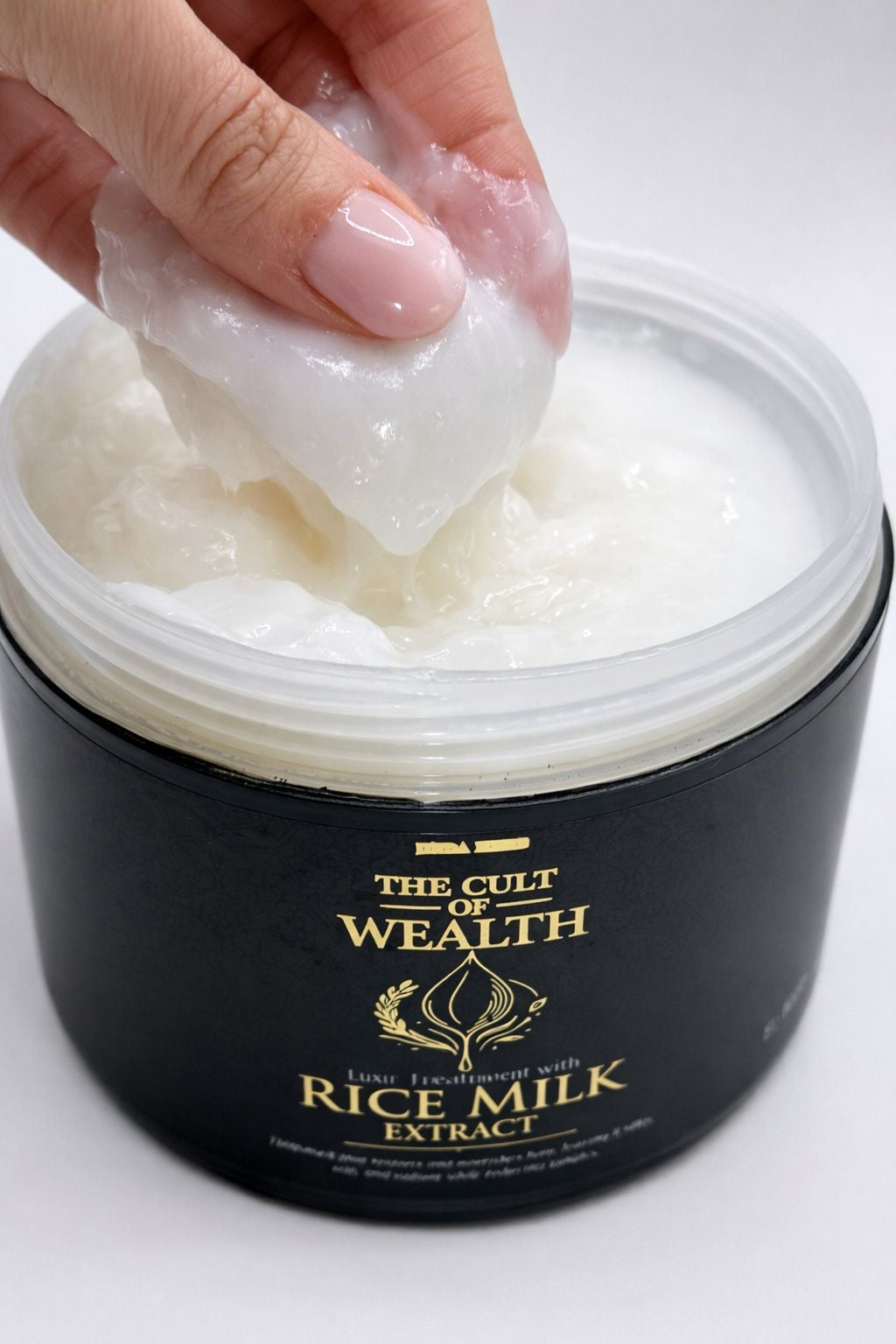 JINDA Herb by The Cult of Wealth  Rice Milk Hair Treatment Mask with Keratin & Vitamin E